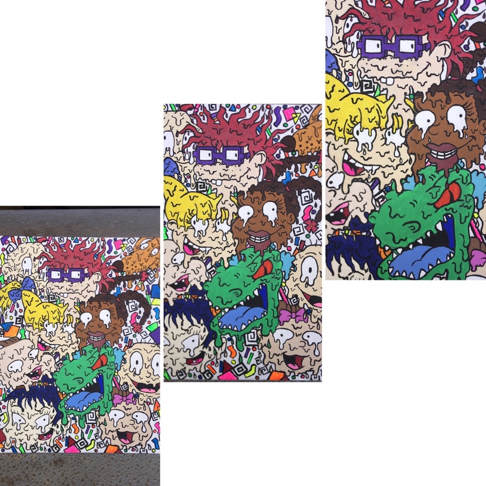 Rugrats painting #ciciscreations #90s #artwork